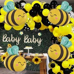31 Inch Bee Birthday Party Decorations, Bee Baby Shower Party Decorations Set