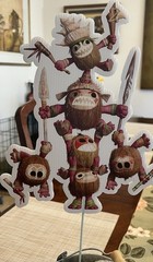 Moana Party Cutouts #8 Center Pieces 11”in