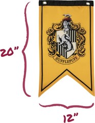 Conquest Journals Harry Potter Wizarding House Banner Flag Set, Multi-colored