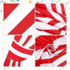 5 Pcs Carnival Circus Party Decorations Set White Circus Tent with Tinsel Red