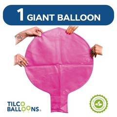 | 72 Inch Giant XL Balloons Pink | Extra Large Jumbo Party Balloons for Birth…
