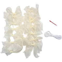 15pcs Bow Garland for Wall Backdrop Wedding Birthday Festive Room Decor