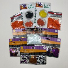 Large lot 25+ Halloween party/crafts, teacher classroom decor – All NEW sealed