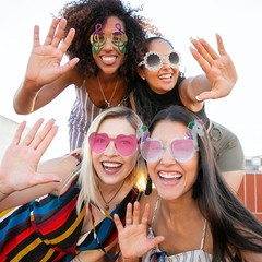 12 Pack Funny Party Sunglasses, Novelty Fun Glasses, Cool Costume Masks for A…