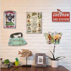 Agedsign Alice in Wonderland Poster, Vintage Metal Tin 12×8 inches, Retro