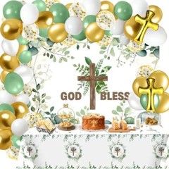 First Communion Decorations Set Baptism Christening Decorations Religious Par…