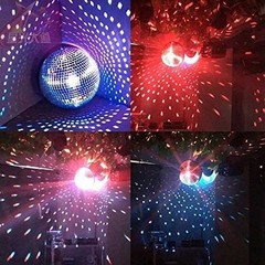 Devan 20CM Silver Mirror Ball – Disco Party Hanging Decorative 20cm,