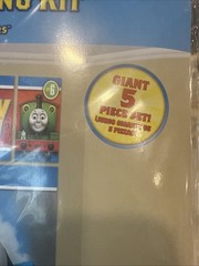 Thomas & Friends Giant Scene Setter Wall Decorating Kit Giant 5 Piece Set Party