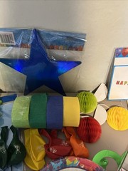 *Bulk* Party Decorations “Paint Splatter” Theme! 36plus Items