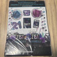 Finally 21 Legal Cocktail Celebration 21st Birthday Party Room Decorating Kit