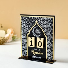 Ramadan Calendar Countdown Decorations for Home Eid Mubarak