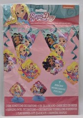 Sunny Day Birthday Party Decoration Kit 7 Piece Banner Hanging Nickelodeon