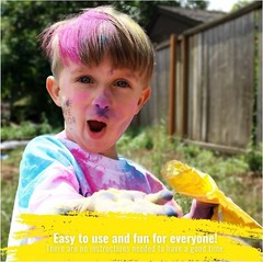 Color Blaze – 5lbs Yellow Color Powder – Holi Fun Run Festivals Color War Party
