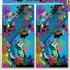 I love 80s Party 3pc Backdrop retro theme photo booth fun accessory decor banner