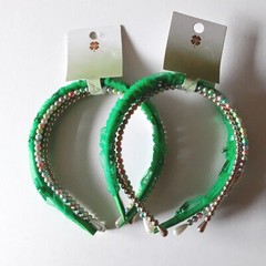 St Patricks Day Irish Shamrock Headbands & Drink Straws Party Lot