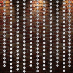 6 Pcs Mirror Disco Ball Beaded Curtain Hanging Mini Reflective 70s 80s Retro …