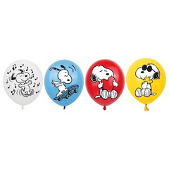 Snoopy Theme Birthday Party Supplies Set Balloon Banner Cake Toppers US Stock