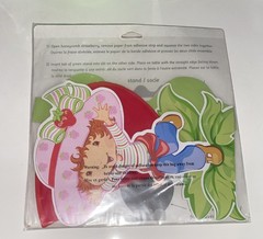 Strawberry Shortcake Party Centerpiece 3D Honeycomb 6×14” 2003 VTG NIP KAWAII