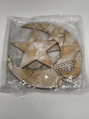 Eid Hanging Decoration Ramadan Eid Mubarak Decorations Islam Moon Stars Wooden