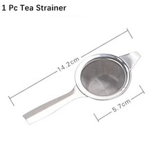 Fine Mesh Strainer with Long Handle, Stainless Steel Mini Tea Strainer with d…