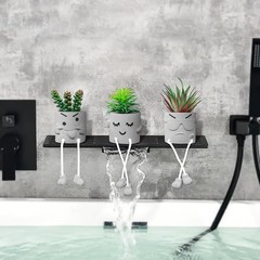 Zerzsy Artificial Succulent Set, Succulents Plants 3 Pcs Set/B, 3 Set/a
