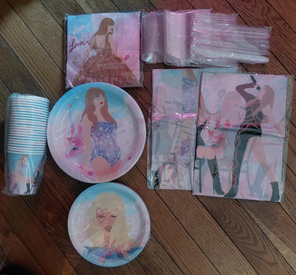 Taylor Swift Birthday Party Decorations Variety Set