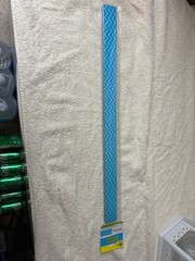 Teacher Created Resources Magnetic Straight Border 1.5″ x 24′ Aqua Chevron