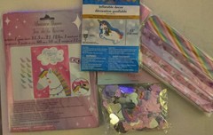 🦄 Party Time! 24 Slap Bracelets! Confetti! A 🦄 Game For 24! And a 🦄 Balloon!