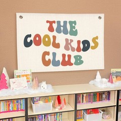 Reading Corner Decor for Classroom，The Cool Kids Club Linen Banner，Playroom D…
