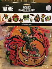 Disney Villains Party Decorations 12 Pcs Cutouts -new