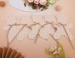 We Can Bearly Wait Garland – Neutral Boho Bear Baby Shower Decor, Teddy Bear Ban
