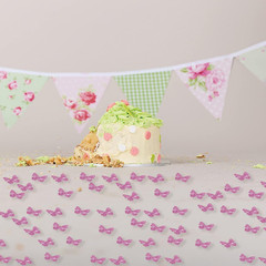 100Pcs Butterfly Confetti, Pink Glitter Butterfly Paper Scatter, Little Butterfl