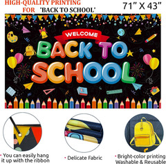 Back to School Decorations, 151PCS Back to School Balloon Garland Arch kit with