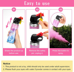 Gender Reveal Fire Extinguisher 2 Packs, Gender Reveal Smoker Bomb, Baby Girl Re