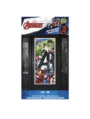 1 ct. – Plastic Avengers Birthday Door Wall Poster measures 5ft x 2.25ft NEW