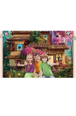 Magic Movie Backdrop Magical Floral House Butterfly Background for Kids Family