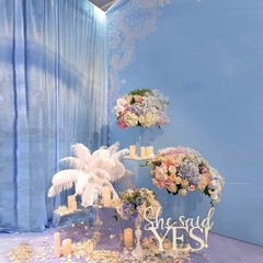 She Said Yes Wedding Engagement Centerpiece Table Decor,Bridal Shower Wedding