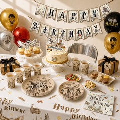 Harry Potter Party Decoration Wizards Birthday Supply Balloon Plates Cake Topper