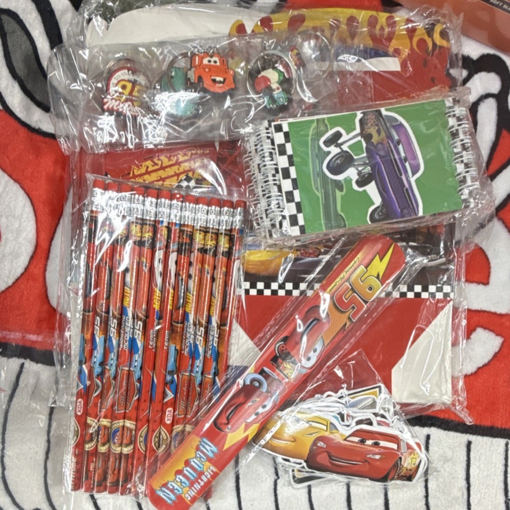 Cars Birthday Party Supplies and Decorations Set