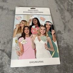 Photo Booth Props Bundle for Birthdays, Weddings, Corporate Events, And Parties