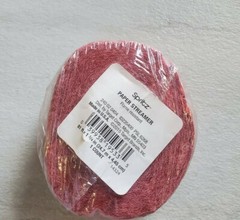 Spritz Streamer RED 1 ROLL 81′ Crepe Paper Decor Flame Resistant Valentines