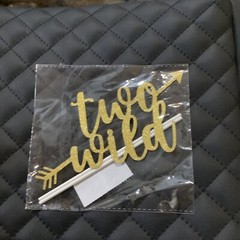 Two Wild Birthday Party Decorations, Two Wild Banner, Animal Birthday