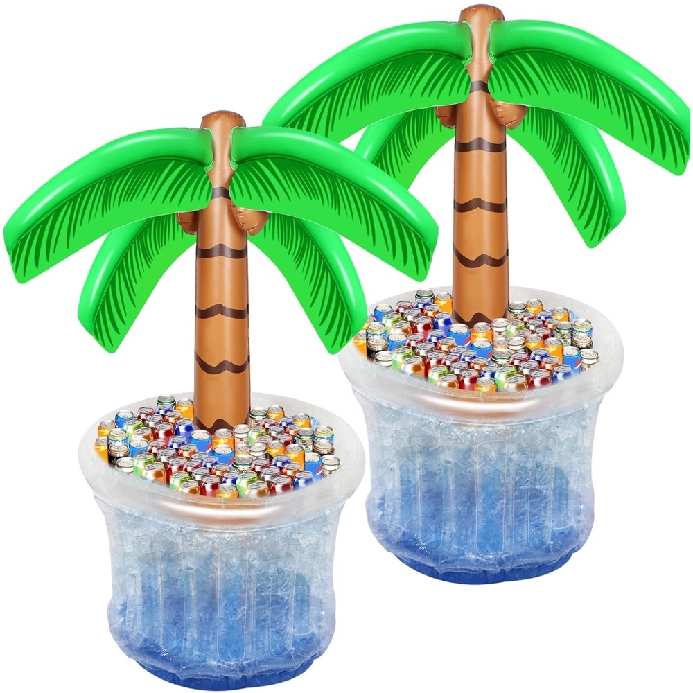 Tropical Palm Tree Cooler for Pool Parties