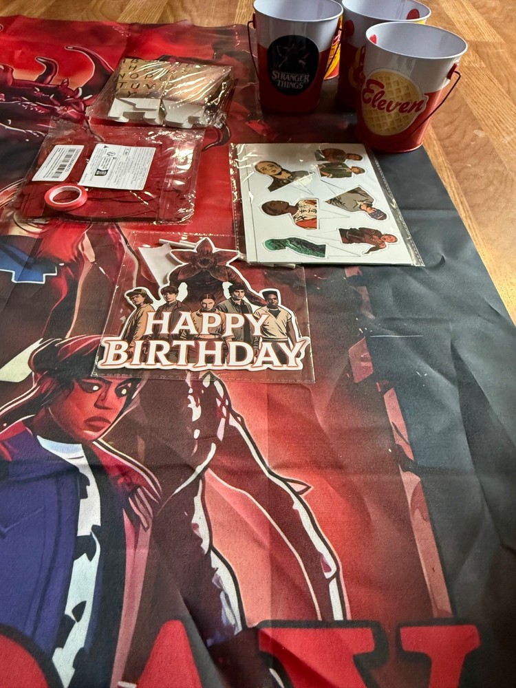 stranger things party decor bundle
