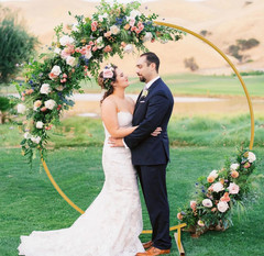 Soporte circular para fondo, ideal para arcos de globos, bodas y celebraciones