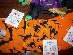 Halloween decor: ghosts-bats-mask-witch-skull-creepy scary fun decorations-22pc