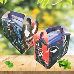 VENOM GIFT BOX bracelet party supplies decoration balloons theme birthday idea