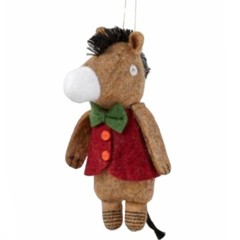 Donkey Ornament – Farm Animal Dressed Sweater Lightweight Cute Gift Kids Boys