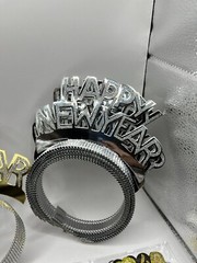 Happy New Year Party Decorations | 2024 Glasses | Head Bands Gold/Silver