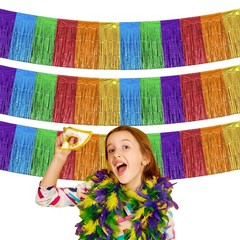 Fiesta Party Decorations – 2 Pack Cinco De Mayo Fringe Streamers | Mexican Pa…